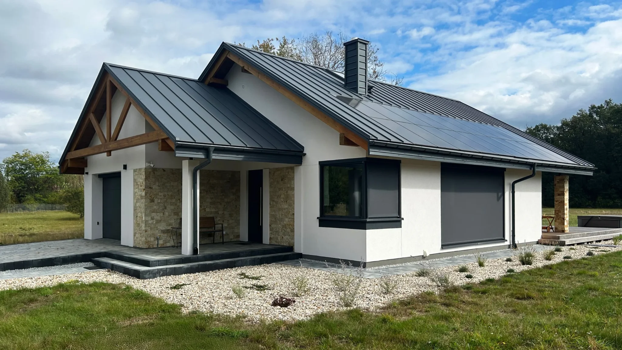 Zakończona budowa domu